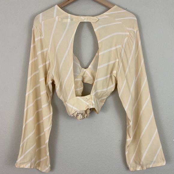 Faithfull The Brand Parisian Tie Waist Top - Picture 12 of 16